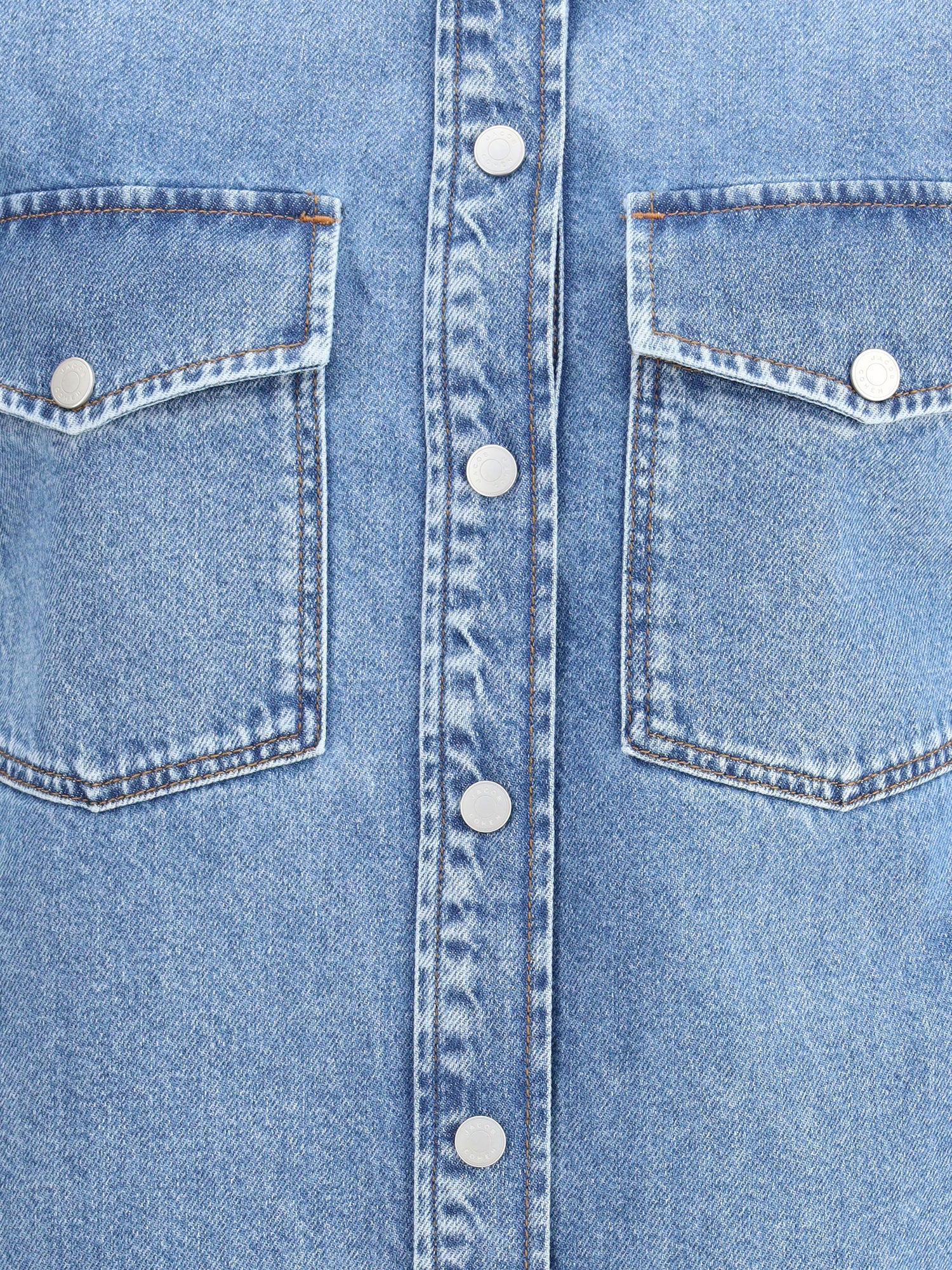 JACOB COHEN 42 western cotton denim shirt