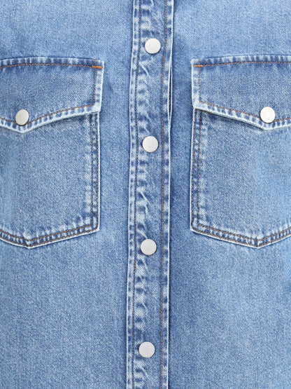 JACOB COHEN 42 western cotton denim shirt