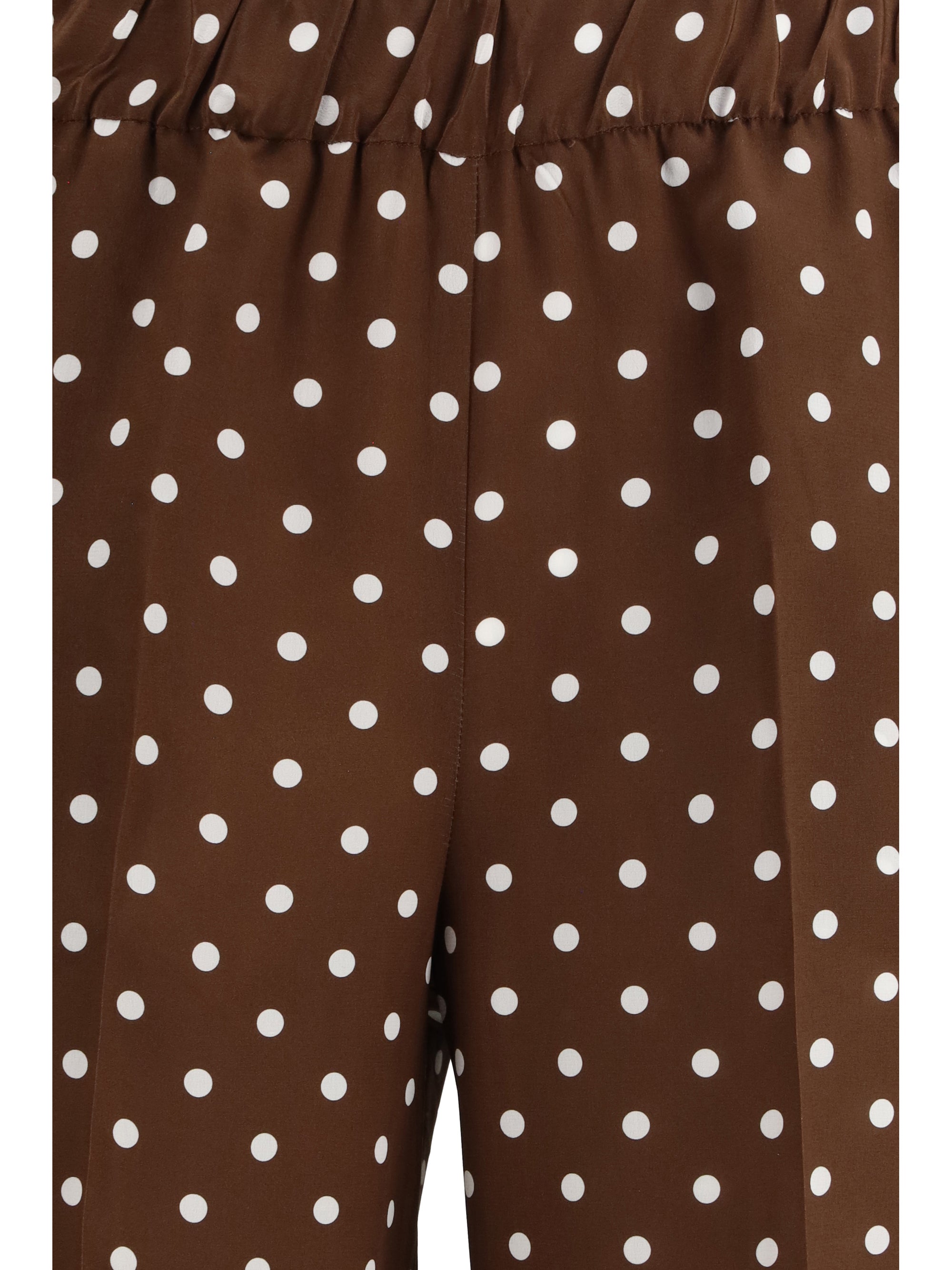 polka-dot pants