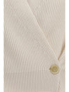 english rib cashmere cardigan