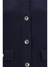 high neck cardigan