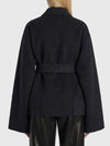 alder charcoal coat