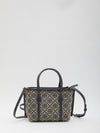 perry t monogram shopping mini bag