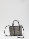 perry t monogram shopping mini bag