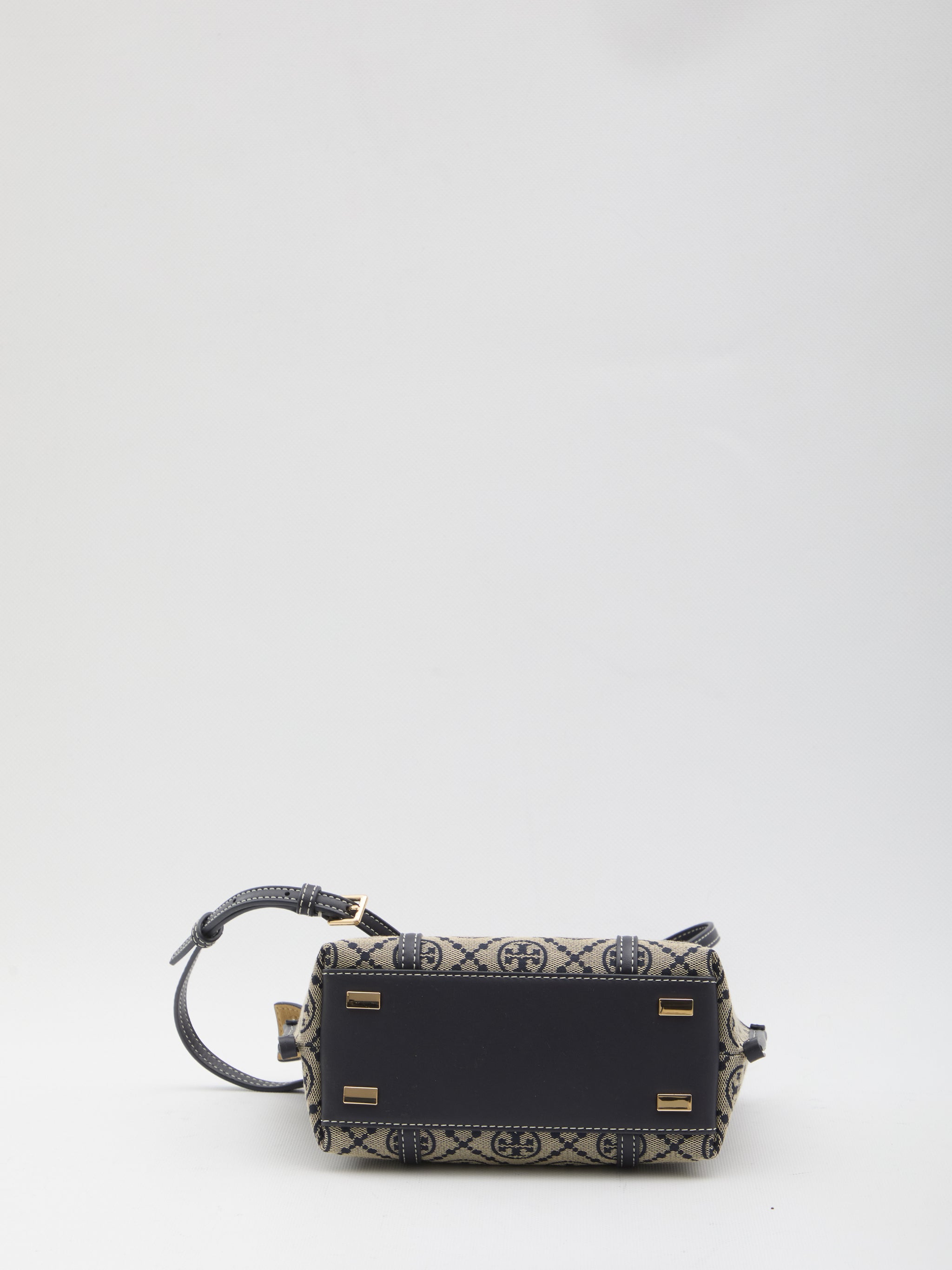 perry t monogram shopping mini bag