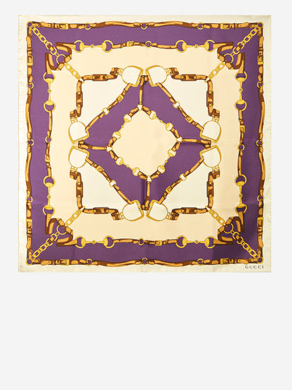 GUCCI OS silk twill carré