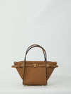 mini leather shopping bag