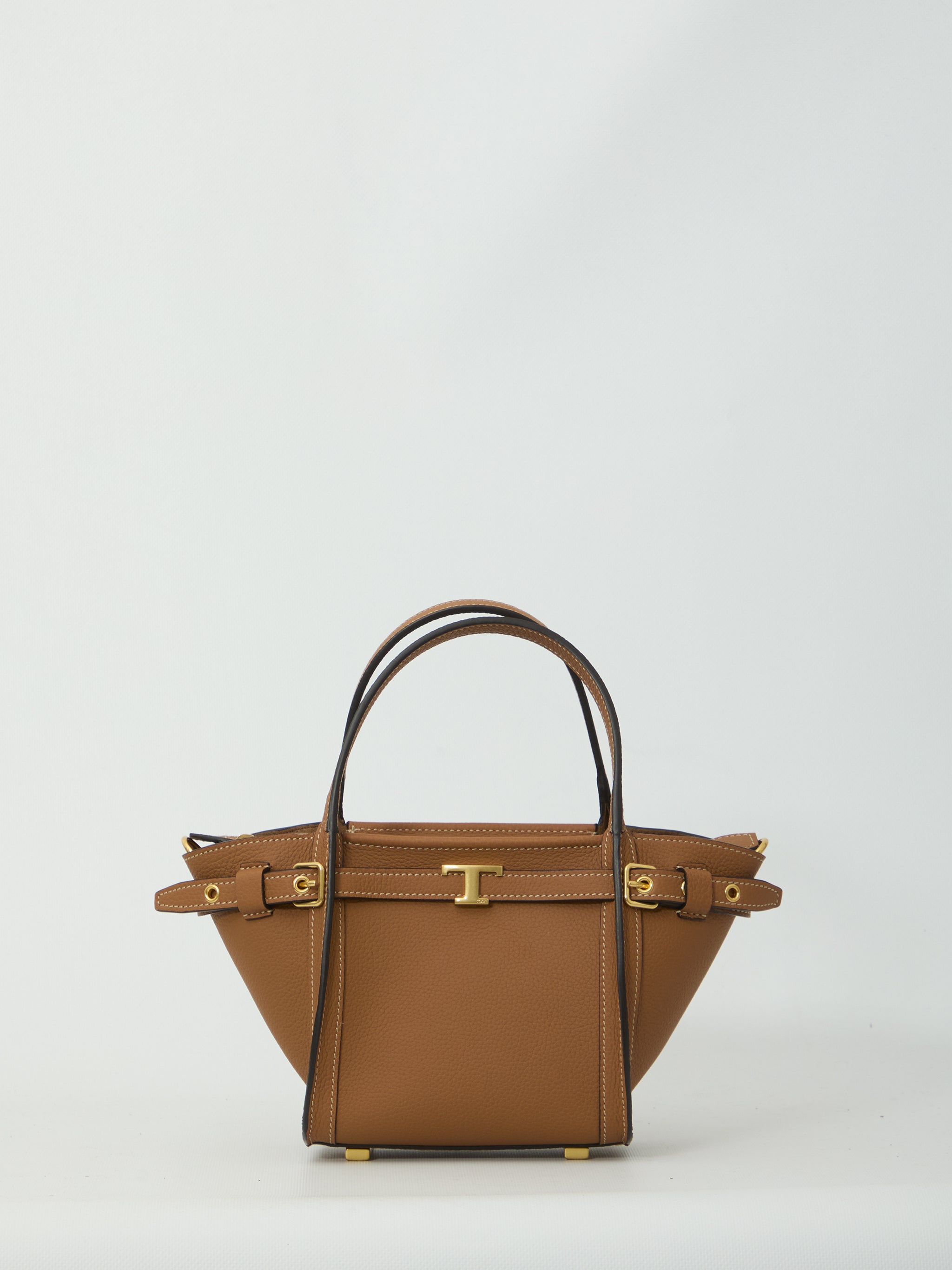 mini leather shopping bag