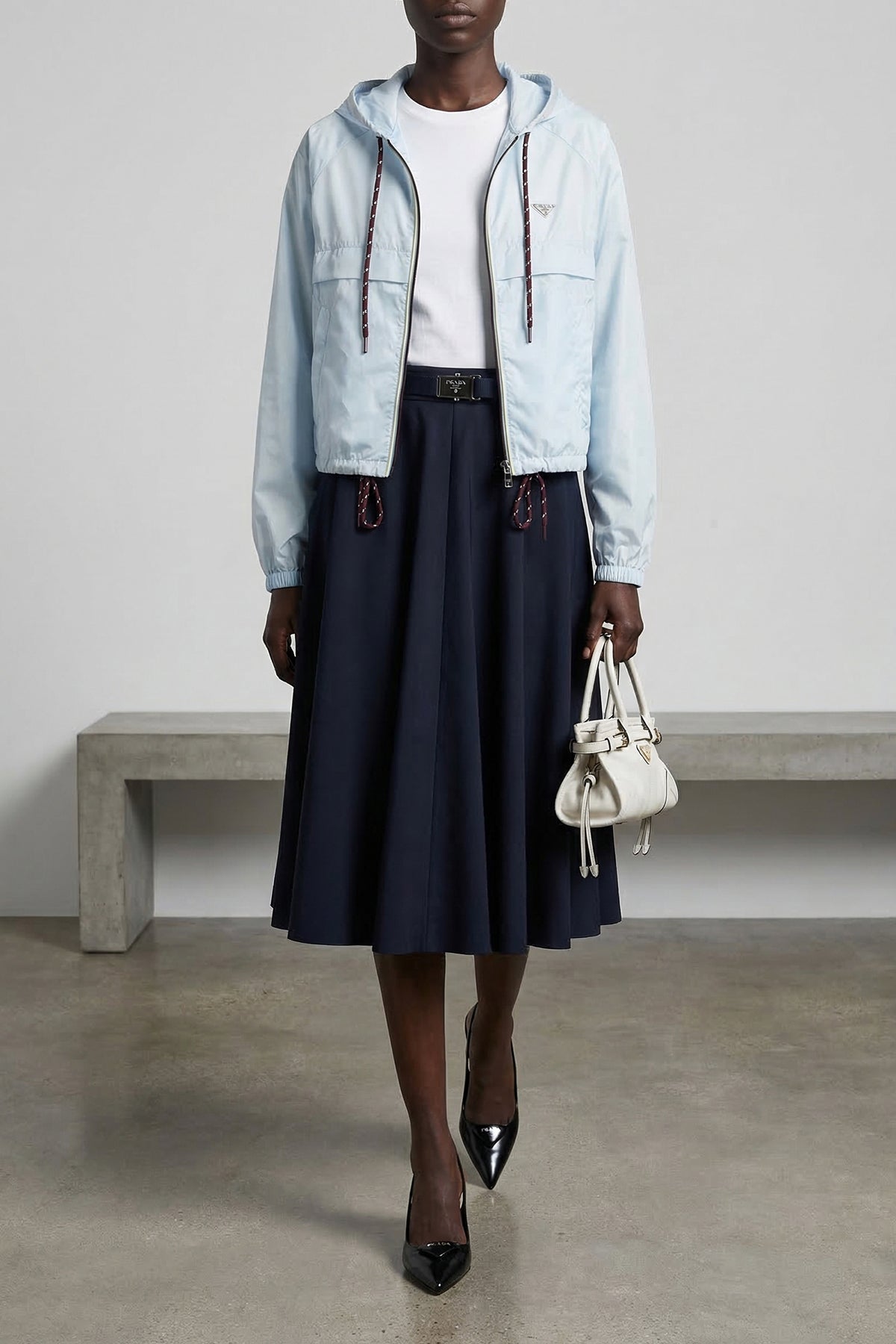 re-nylon feather jacket