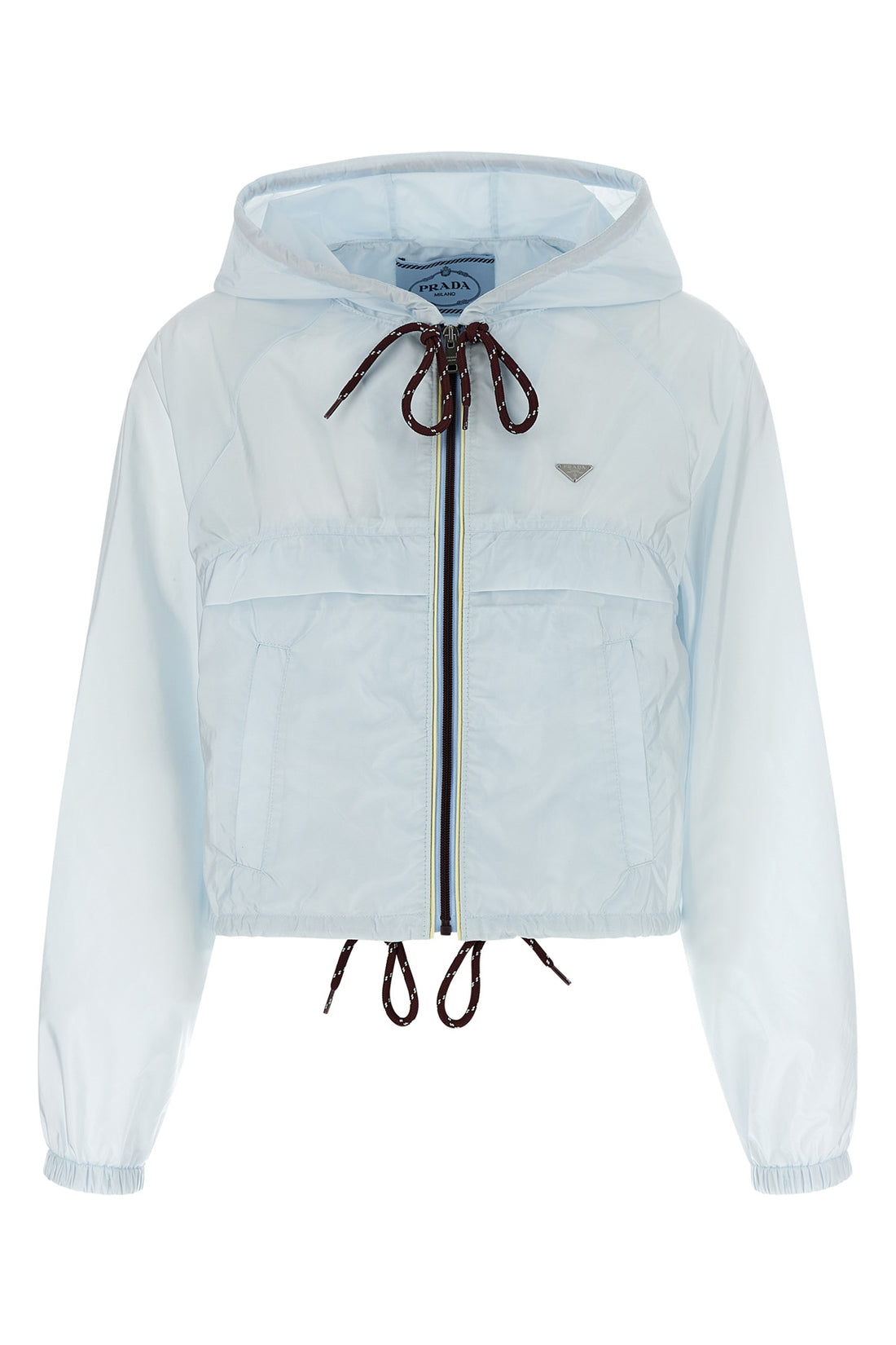 PRADA 42 re-nylon feather jacket