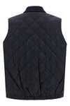 diamond quilted re-nylon vest