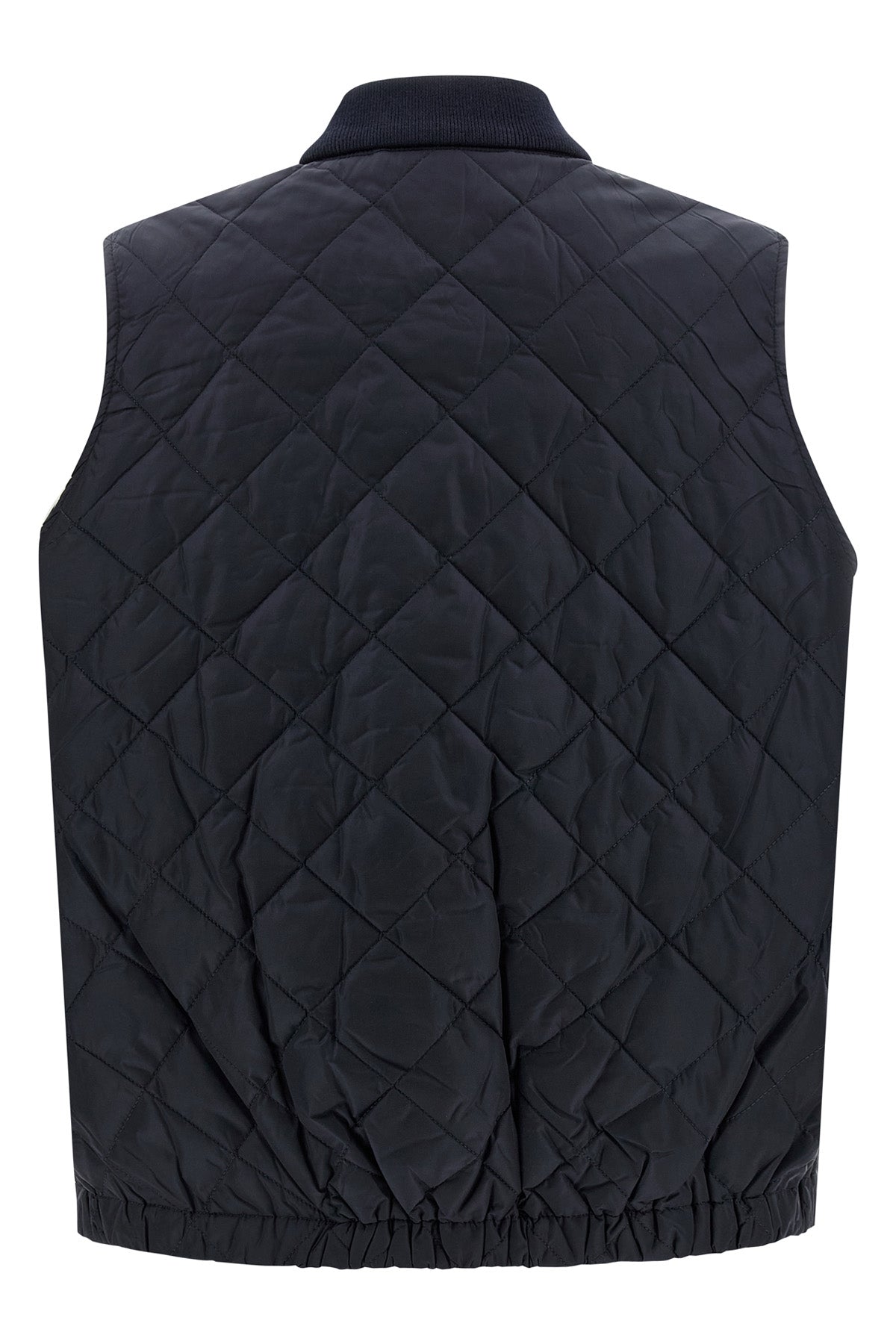 diamond quilted re-nylon vest