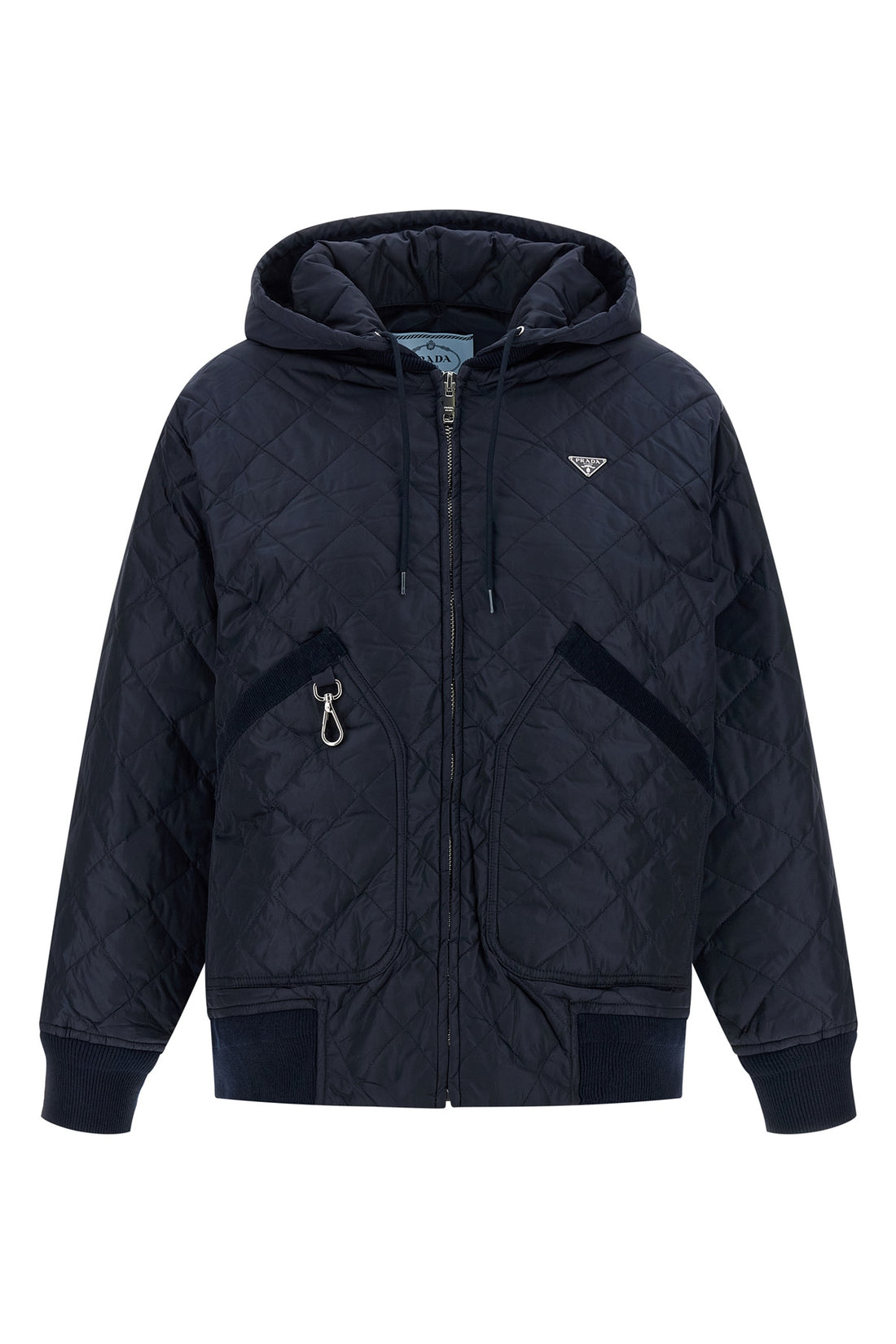PRADA 38 quilted nylon jacket