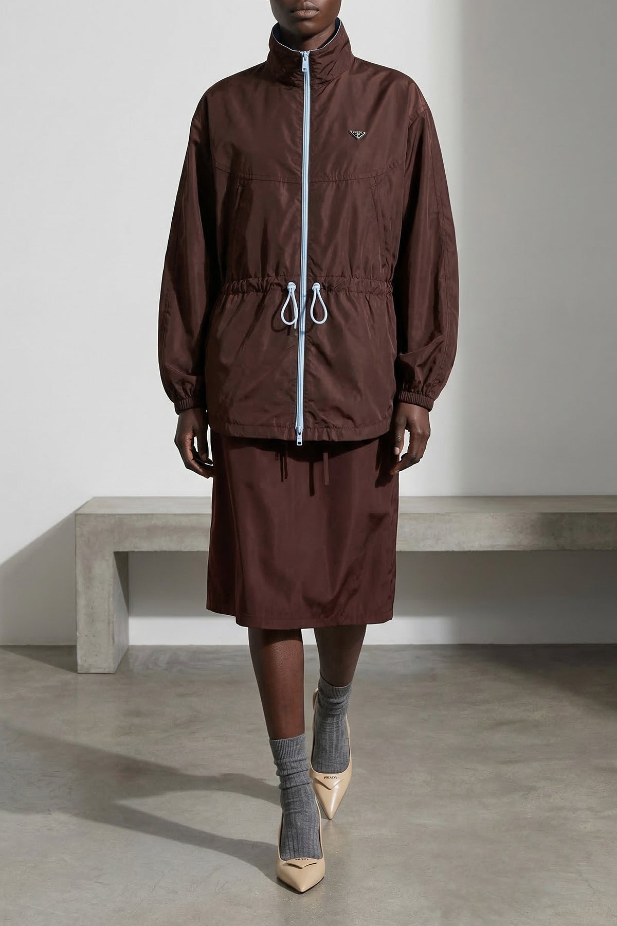 re-nylon blouson