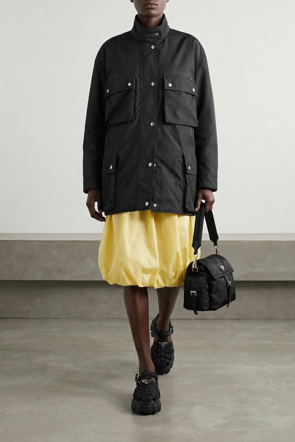 re-nylon waterproof jacket