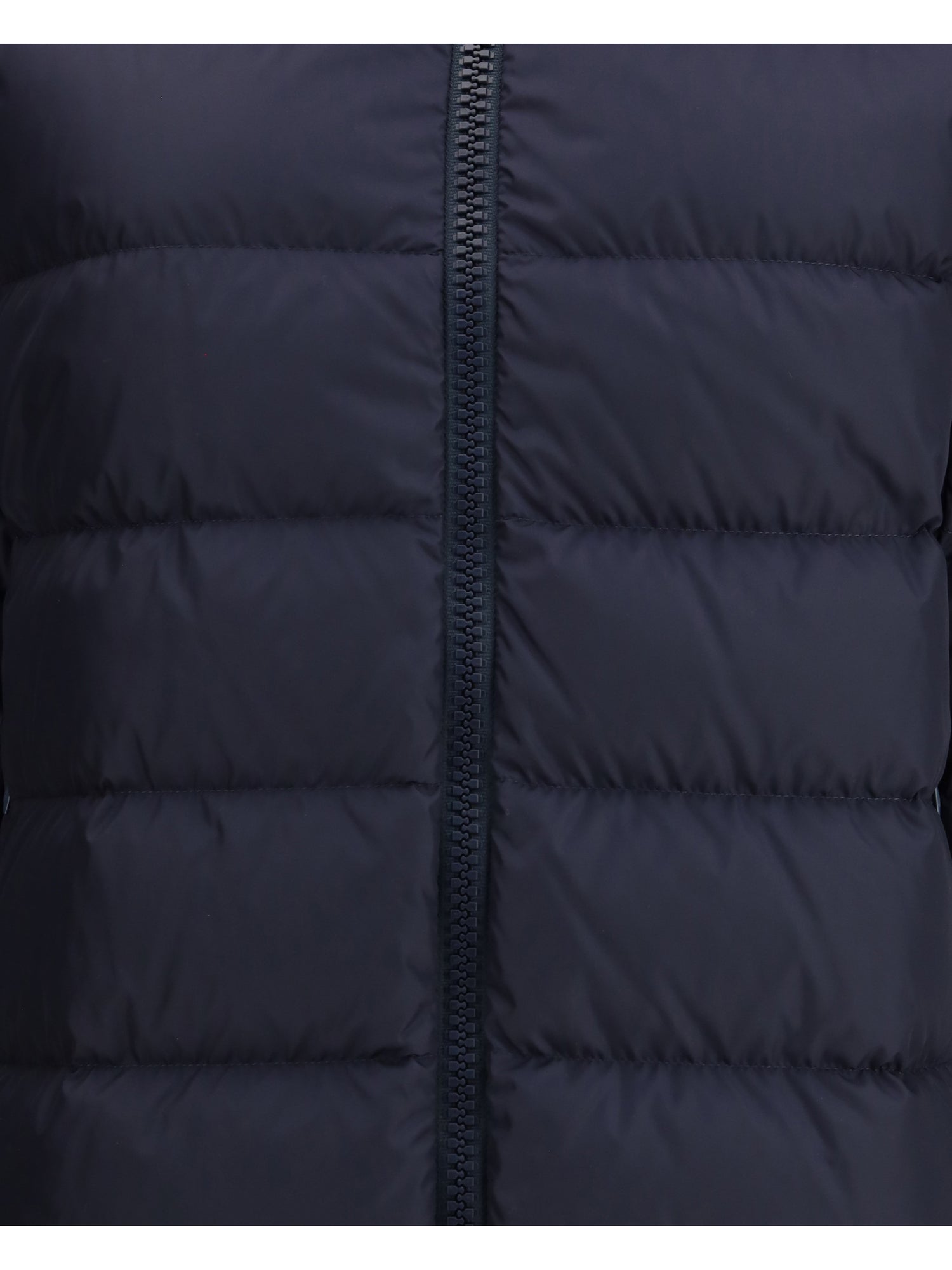 HERNO 40 hooded down jacket in dark blue