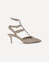 Valentino Garavani Rockstud Pumps Grey