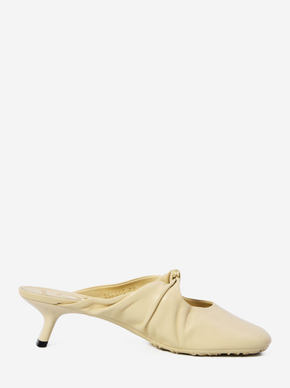 LOEWE 36 pebble mules in nappa leather