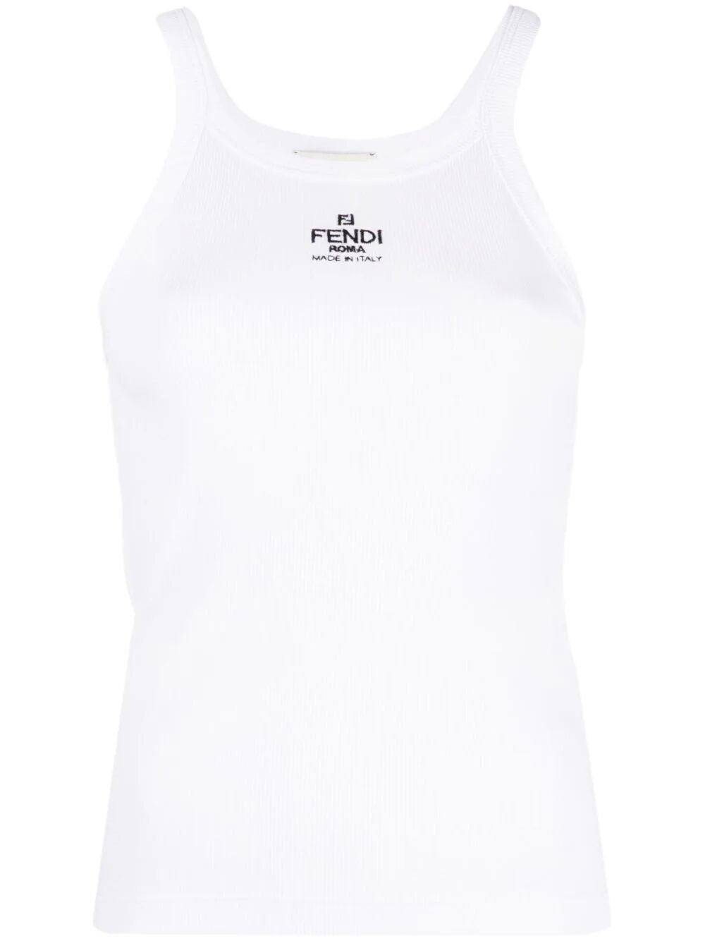 Fendi Slim-fit Tank Top