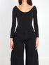ALAIA 36 sculpted jersey bodysuit