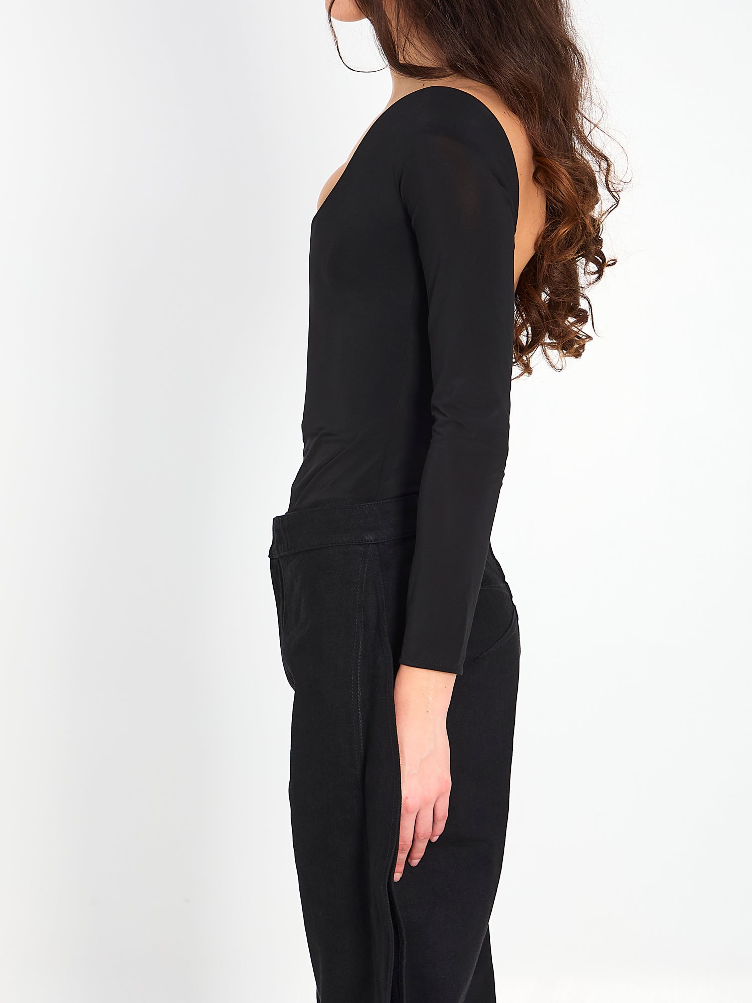 ALAIA 36 sculpted jersey bodysuit