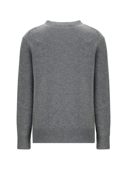 BURBERRY L wool and cashmere sweater with ekd
