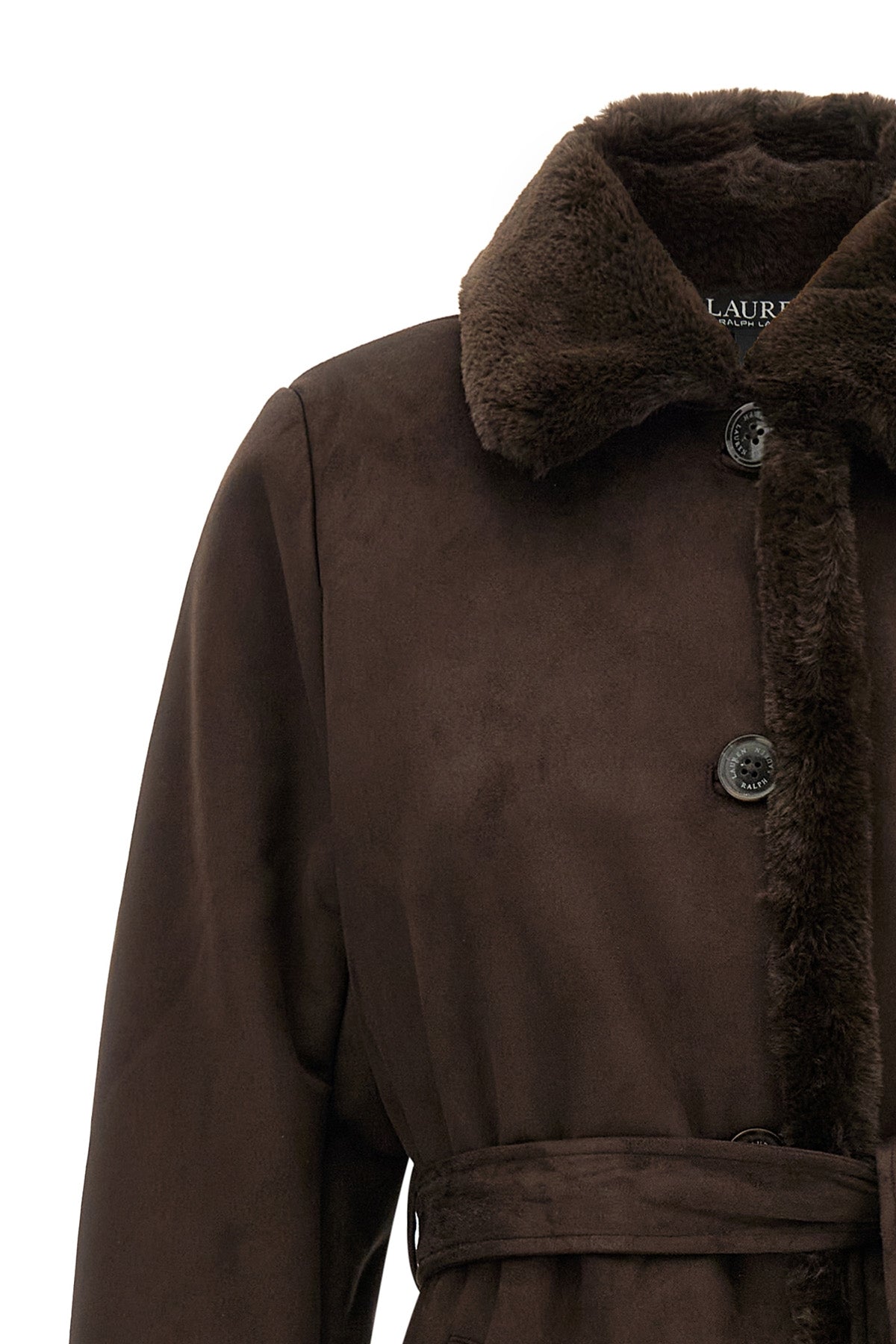 the lauren ralph lauren shea coat features an elongated pattern made of an inn