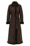 the lauren ralph lauren shea coat features an elongated pattern made of an inn