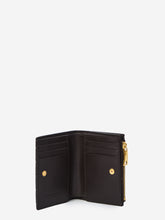 BOTTEGA VENETA OS intrecciato bi-fold small brown