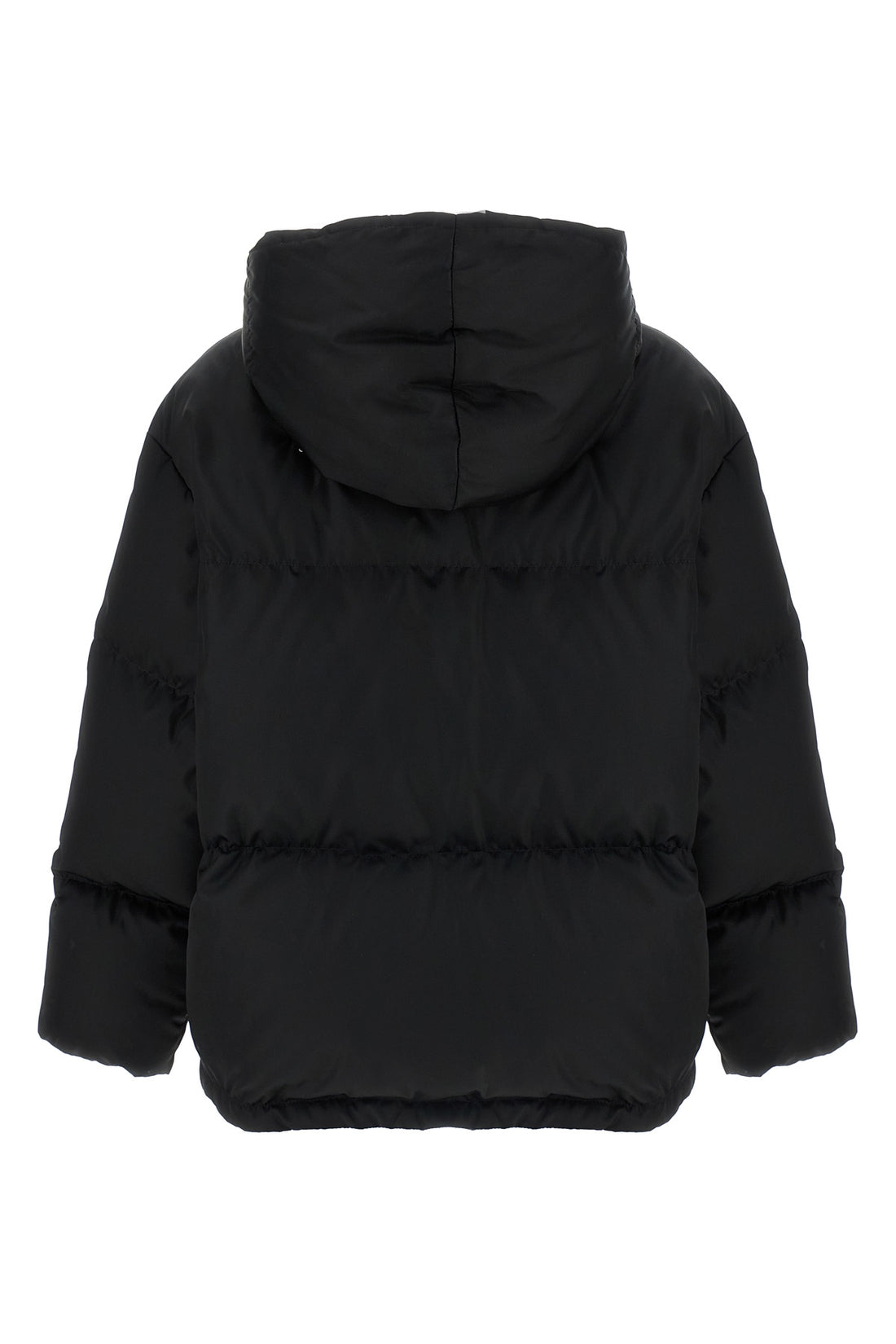 PRADA 44 quilted re-nylon maxi down jacket