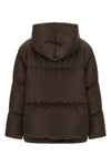 prada re-nylon down jacket redefines the codes of outerwear through an oversized
