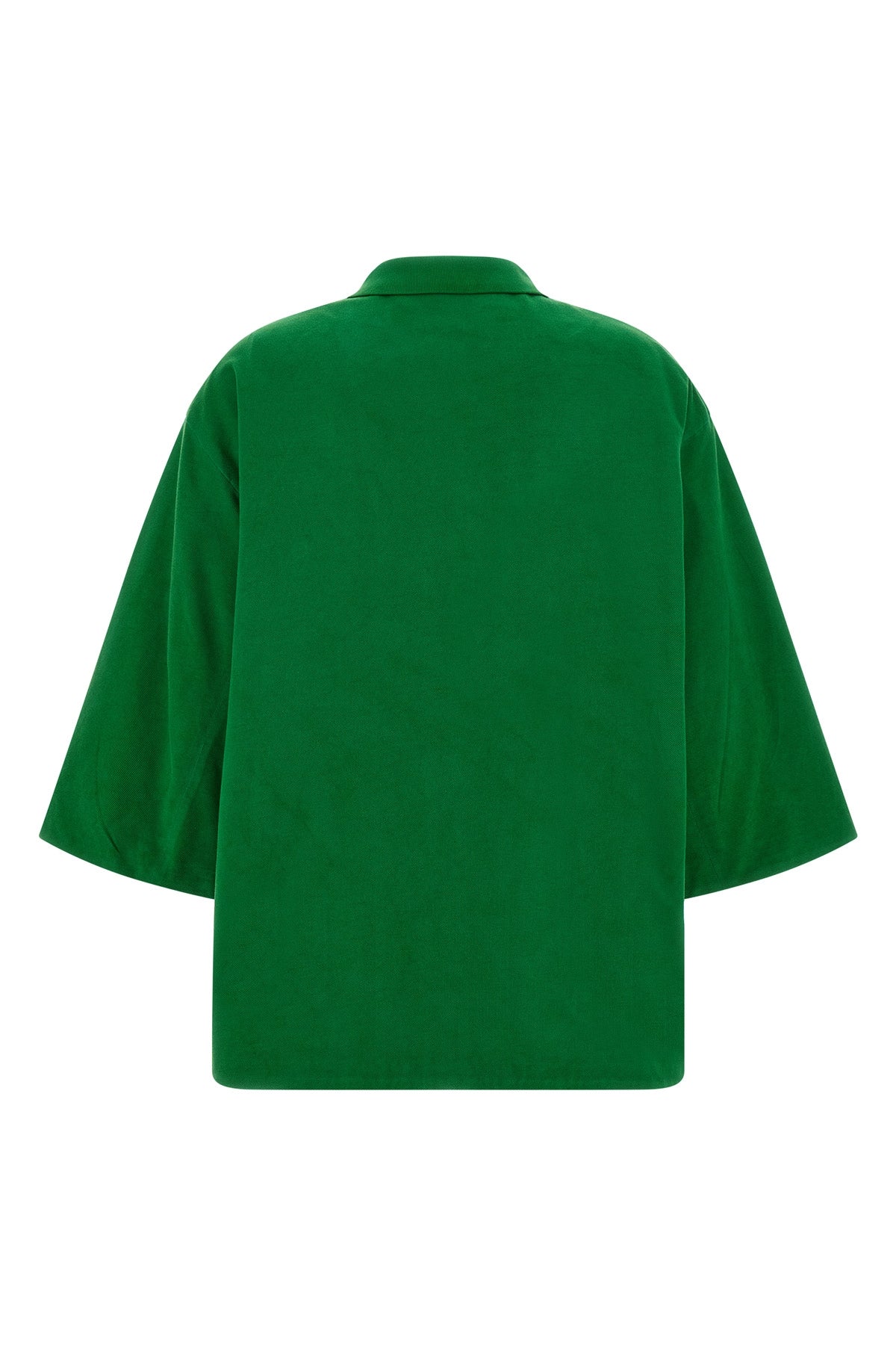 blouson in old used-effect cotton piquet
