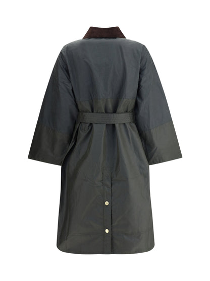 BARBOUR 10 milda waxed trench coat