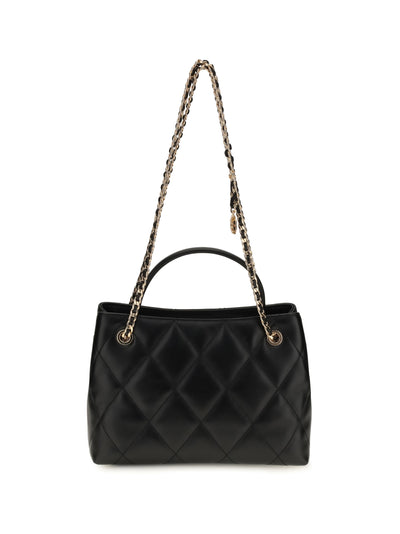 small fleming leather tote bag
