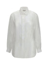 anne comfort suit tailored gauze shirt