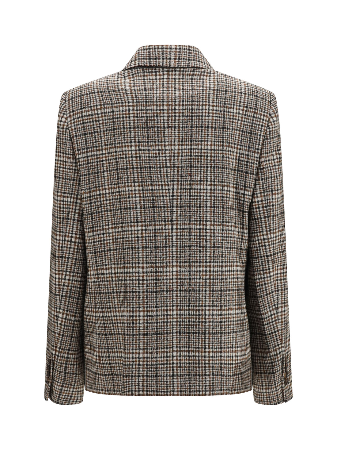 BRUNELLO CUCINELLI 44 double-breasted jacket in alpaca and wool blend