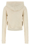 the off-white ss terry off slim zipup hoodie defines a new interpretation of cas