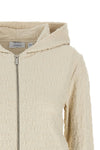 the off-white ss terry off slim zipup hoodie defines a new interpretation of cas