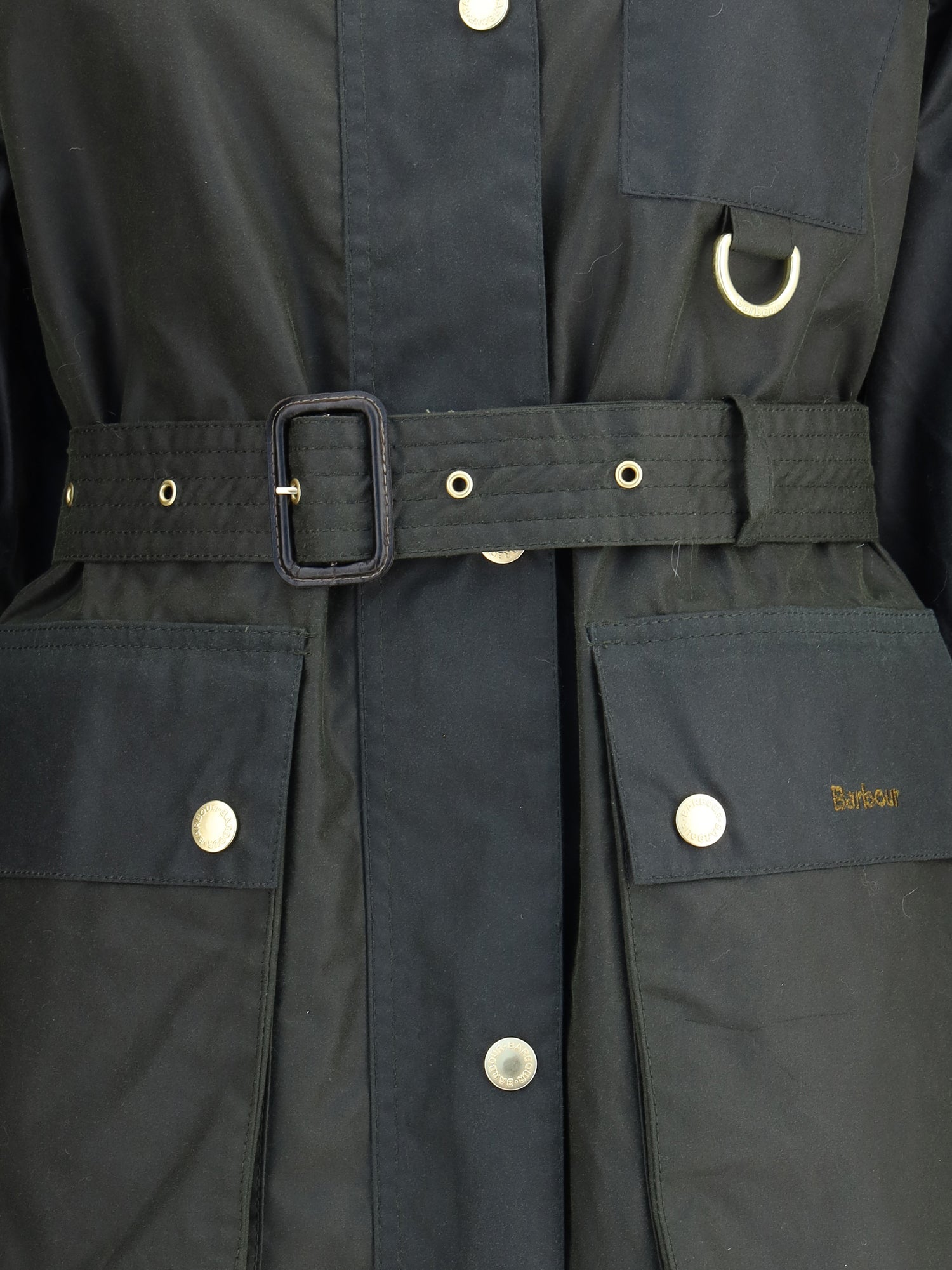 BARBOUR 10 milda waxed trench coat