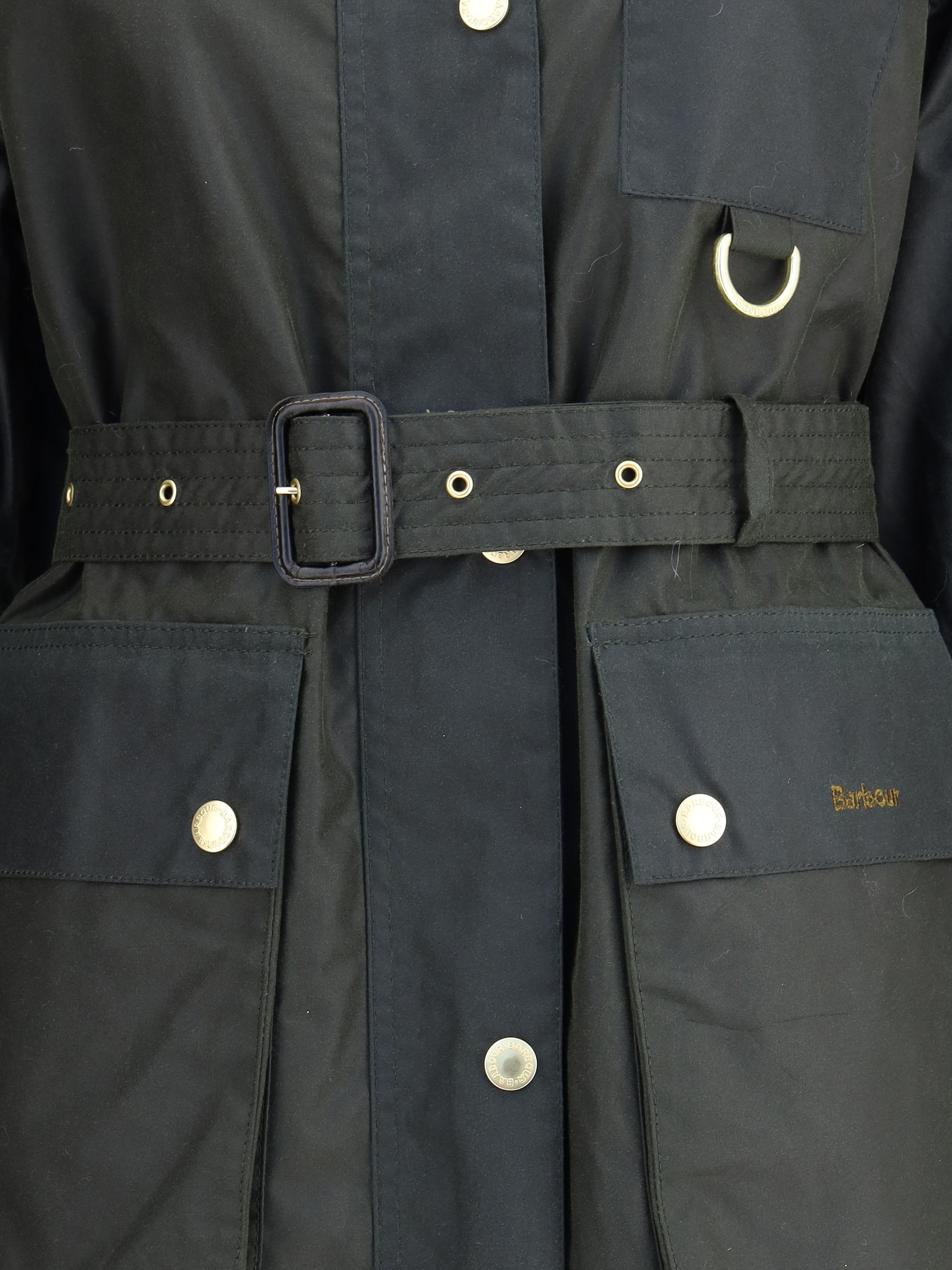 BARBOUR 10 milda waxed trench coat