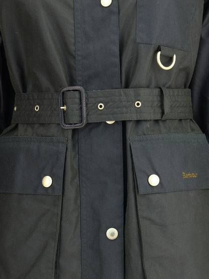 BARBOUR 10 milda waxed trench coat