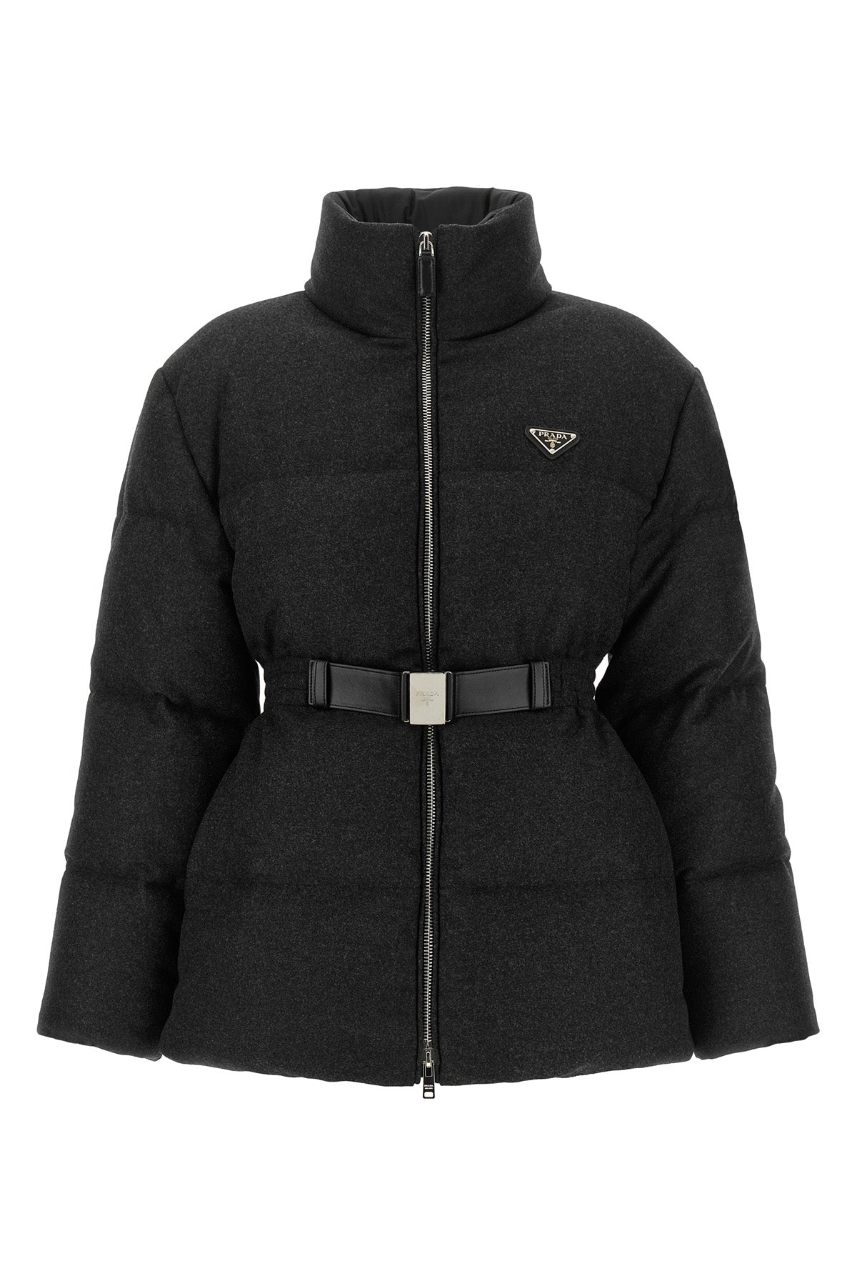 prada medium-weight re-wool down jacket sets new standards of technical luxury t