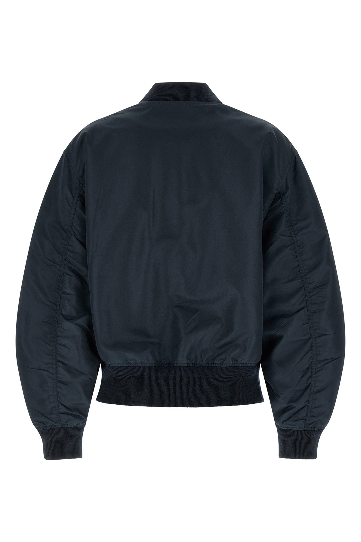 nylon twill bomber jacket