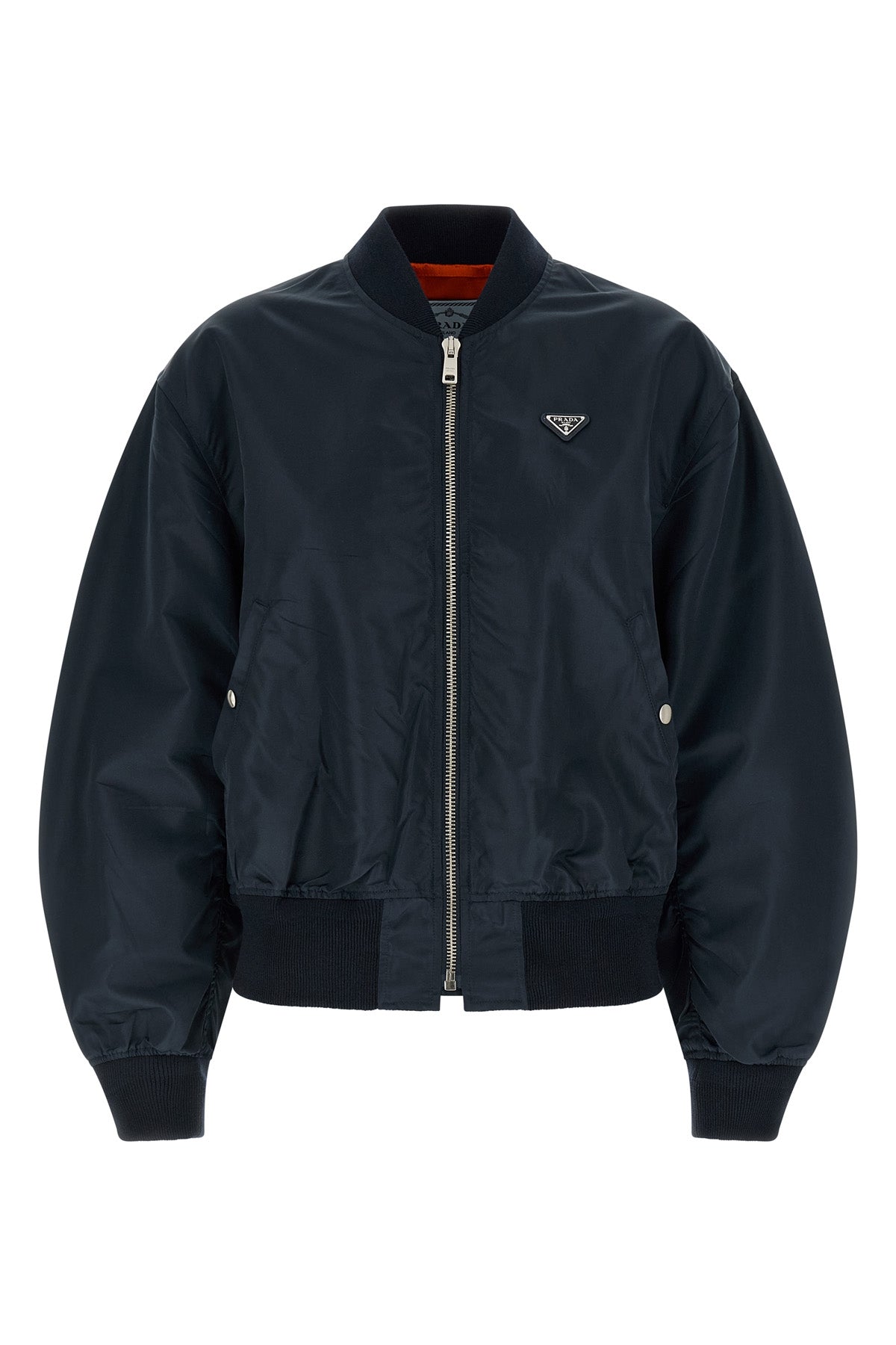 nylon twill bomber jacket