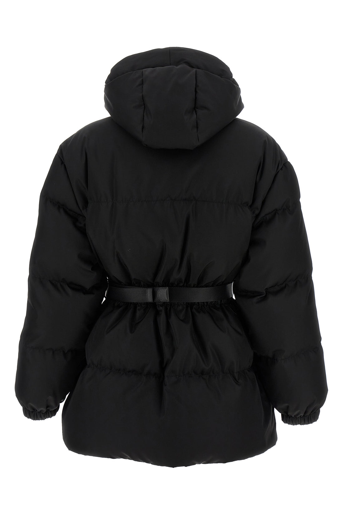 PRADA 40 quilted re-nylon down jacket
