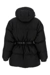 quilted re-nylon down jacket
