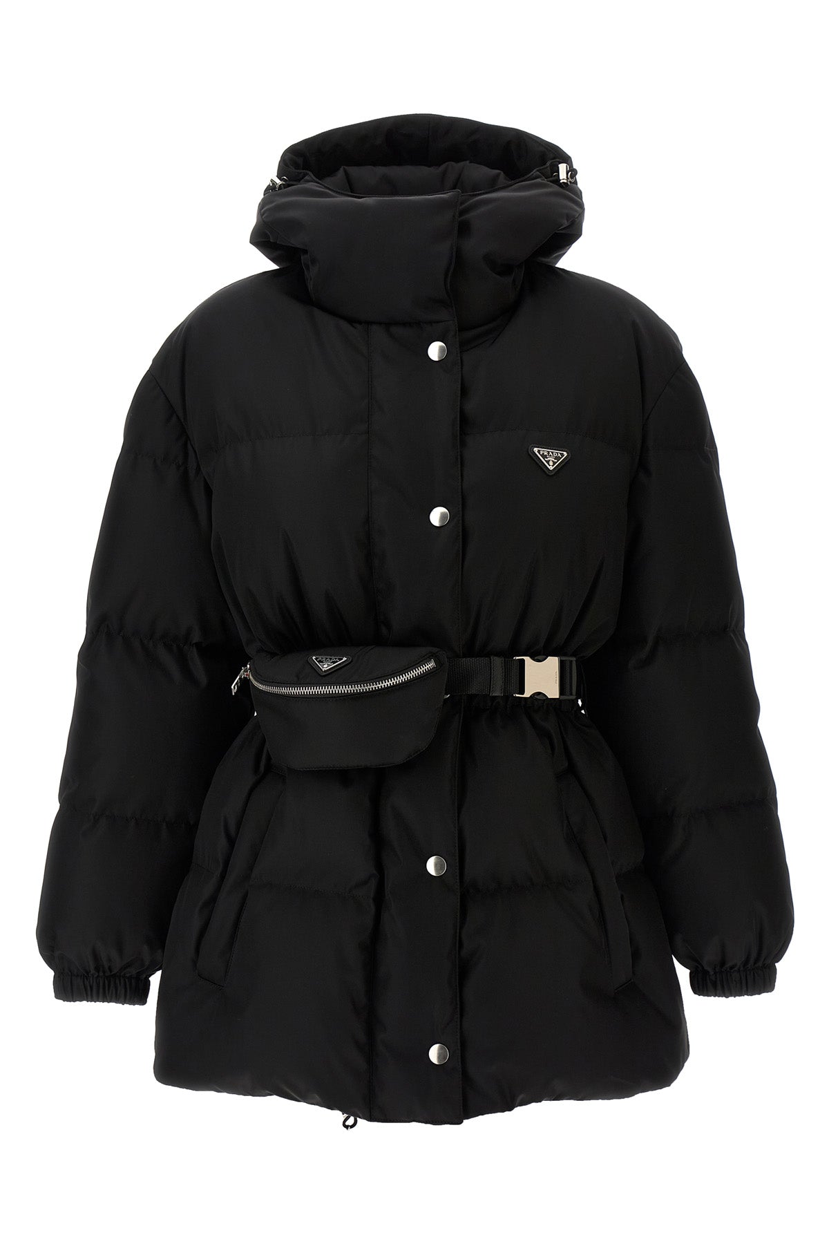 quilted re-nylon down jacket