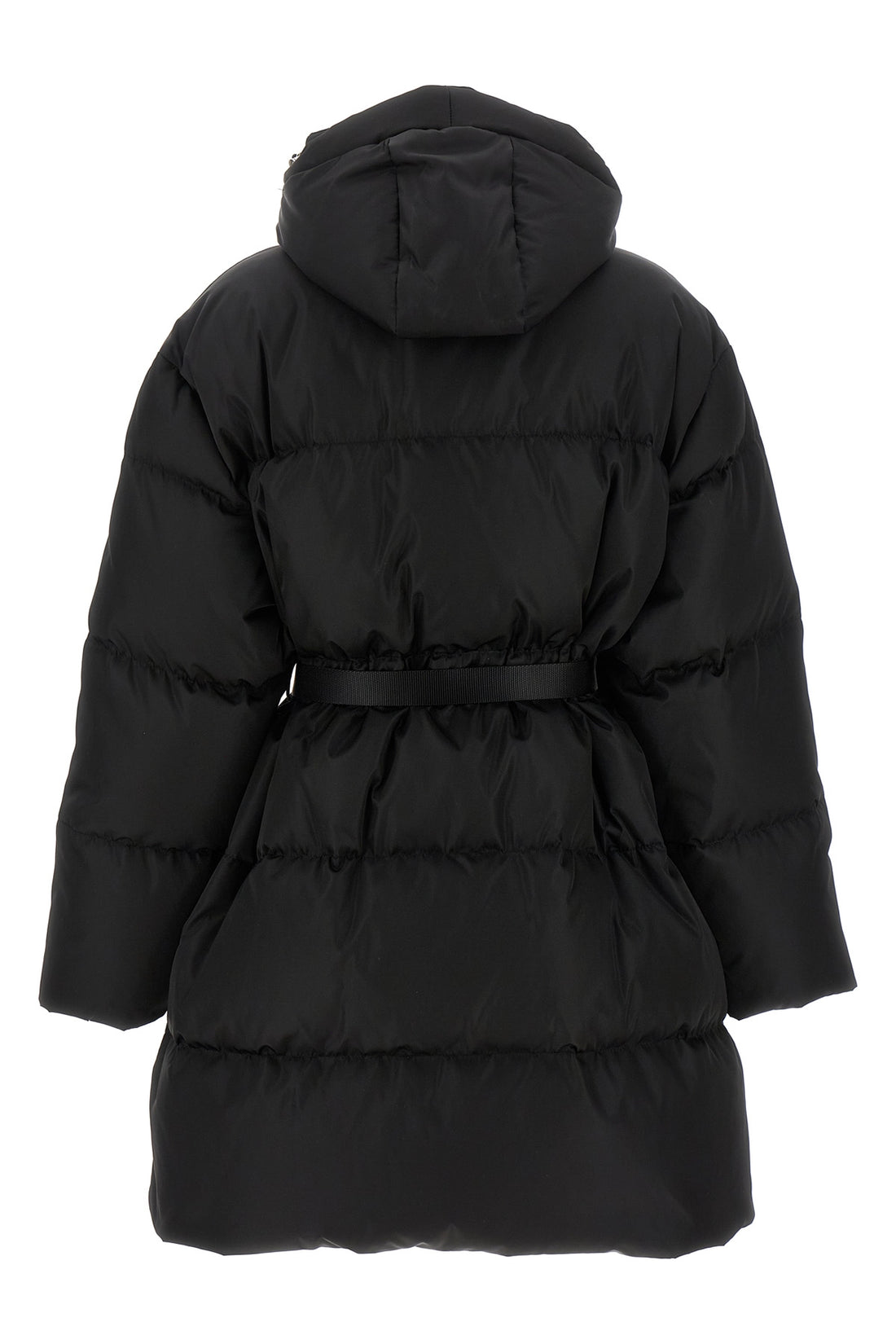 PRADA 40 the prada re-nylon down jacket combines functional aesthetics
