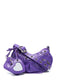 BALENCIAGA Le Cagole XS Purple Leather Shoulder Bag