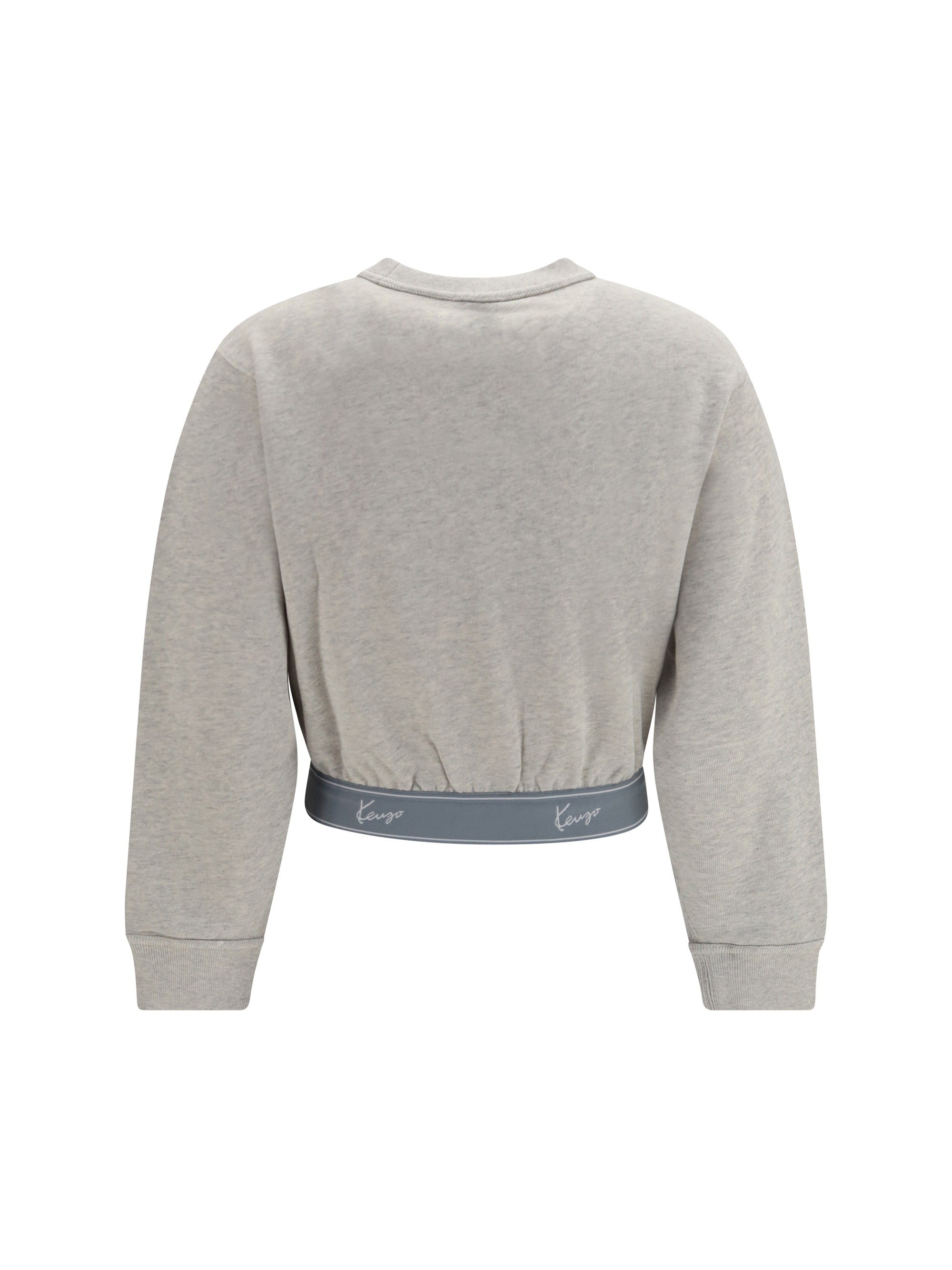 cropped sweatshirt